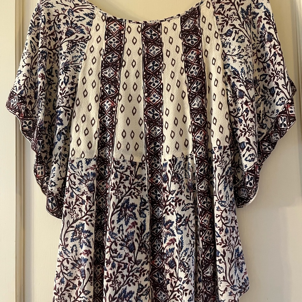 Free People blouse, boho, relaxed fit. - Picture 2 of 5